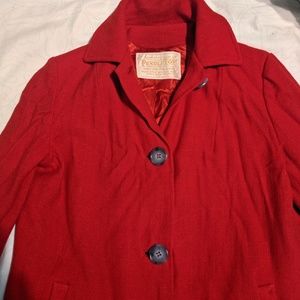Beautiful Vintage Wool Pendleton Trenchcoat